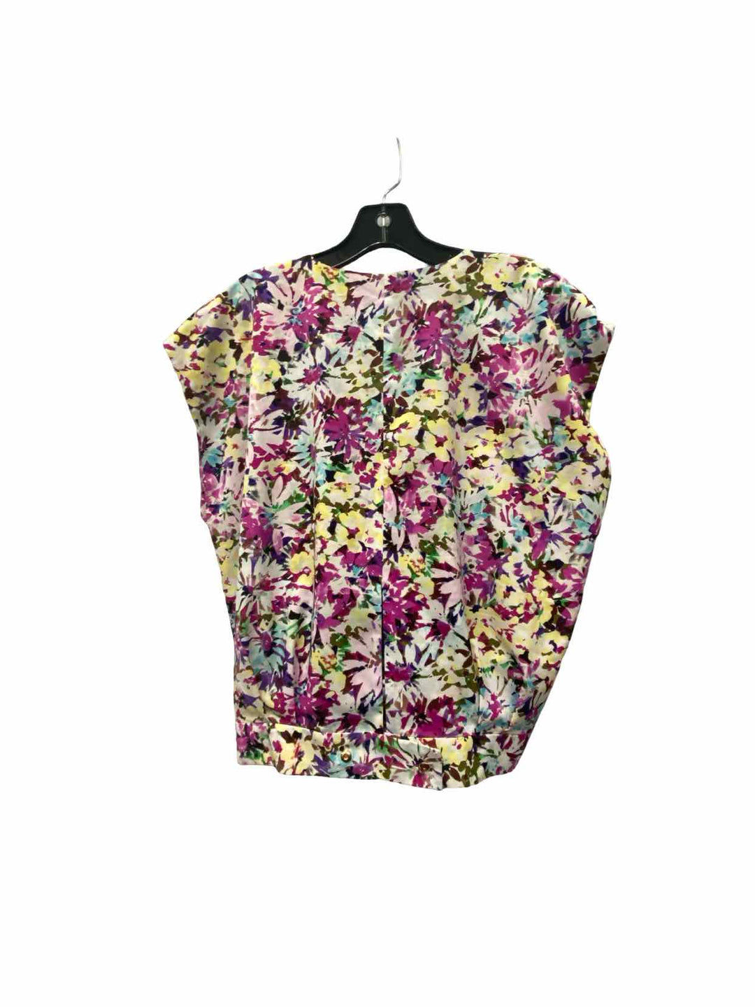 Cabi Size L Purple Floral Tank Top