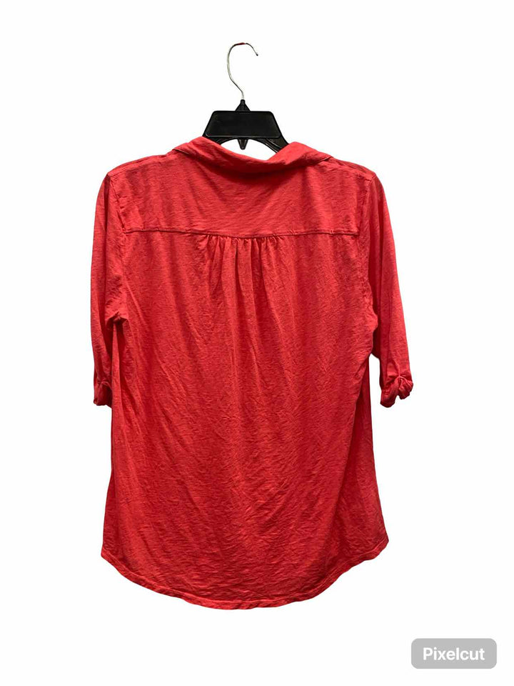 Velvet Size L pink/red Short Sleeve Shirts