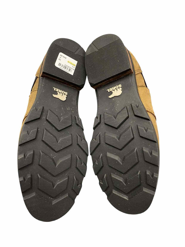 Sorel Shoe Size 6.5 Brown Leather Boots(Ankle)