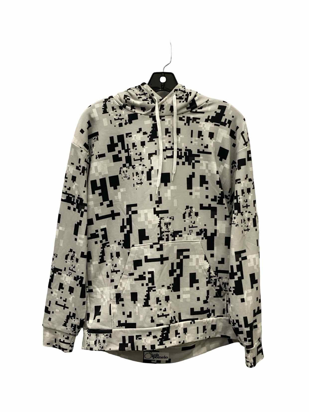 Yelo Pomelo Size M Grey Black Sweatshirt