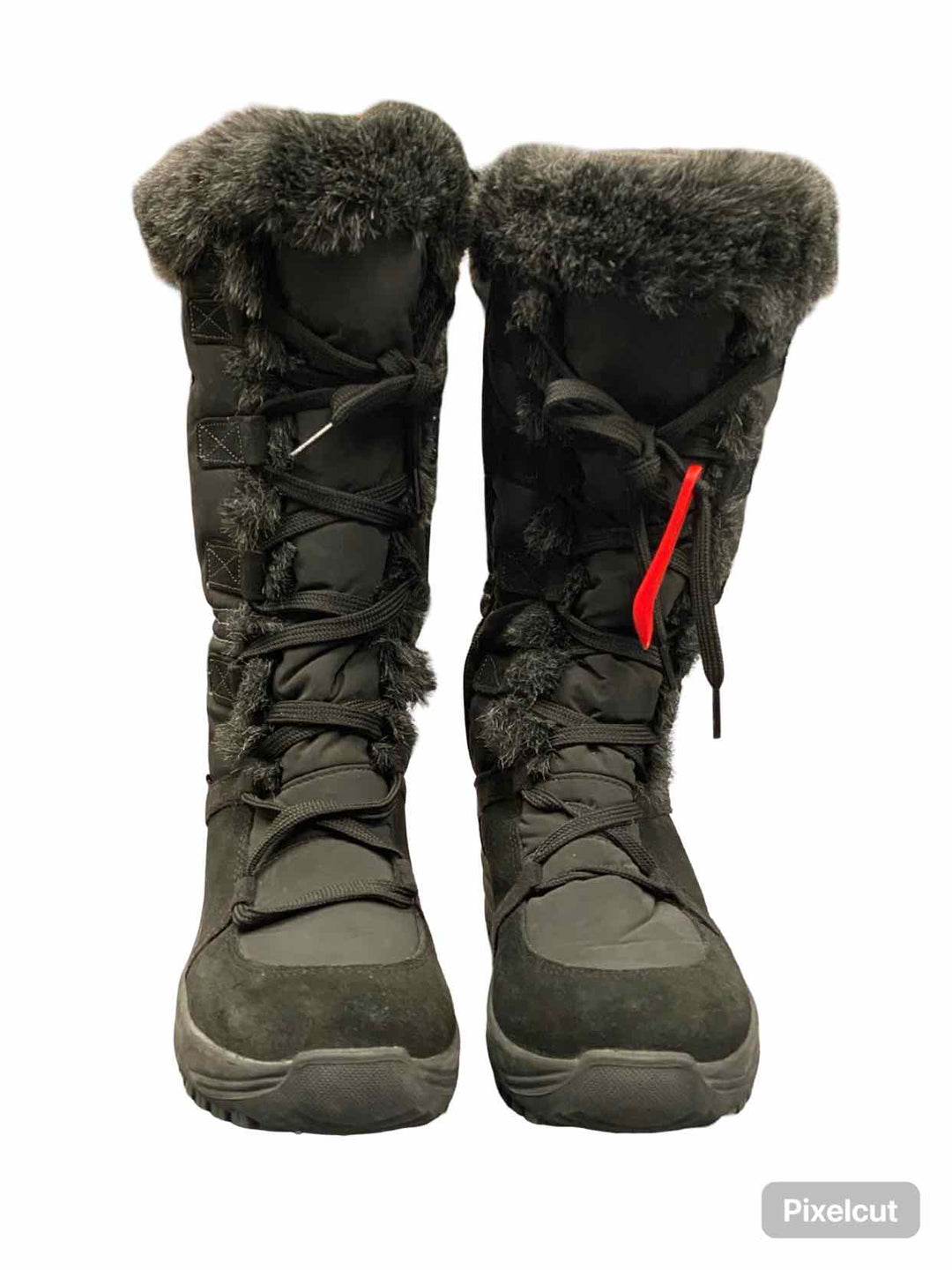 Atibatex Shoe Size 42 Black Spikes Boots(Ankle)