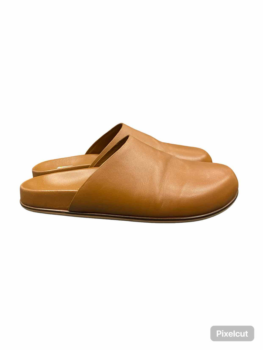 Intentionally Blank Shoe Size 40 Brown Leather Agatha Clogs