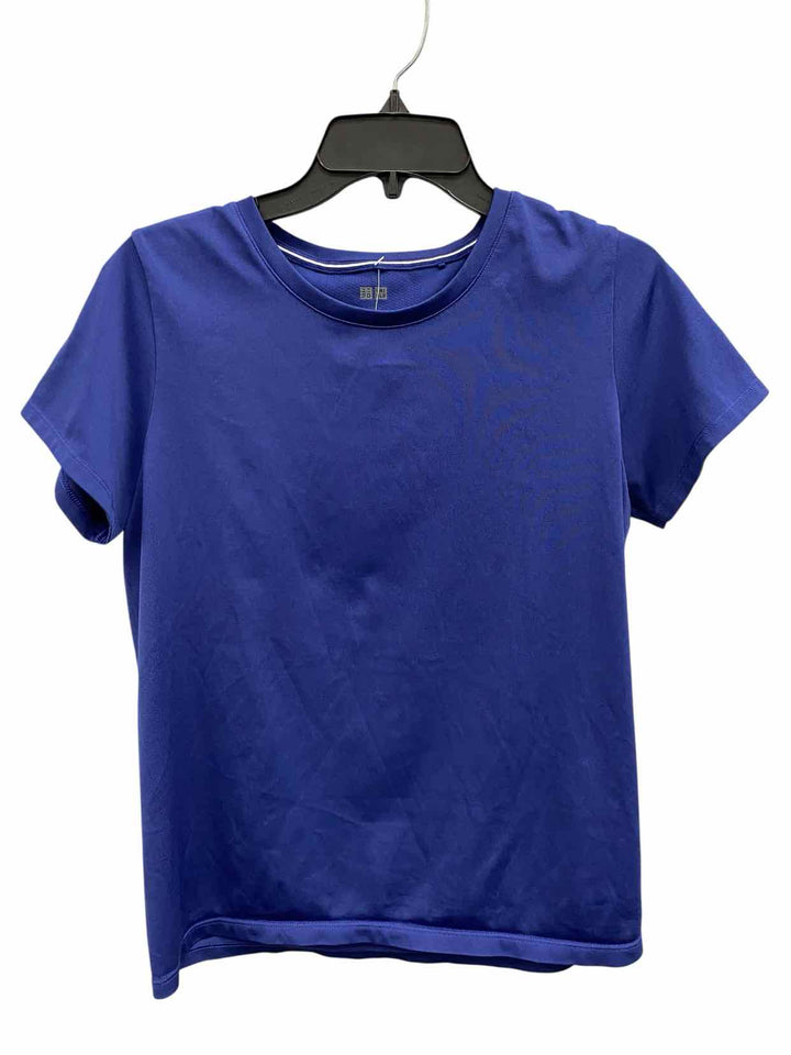 Uniqlo Size M Blue Athletic Short Sleeve