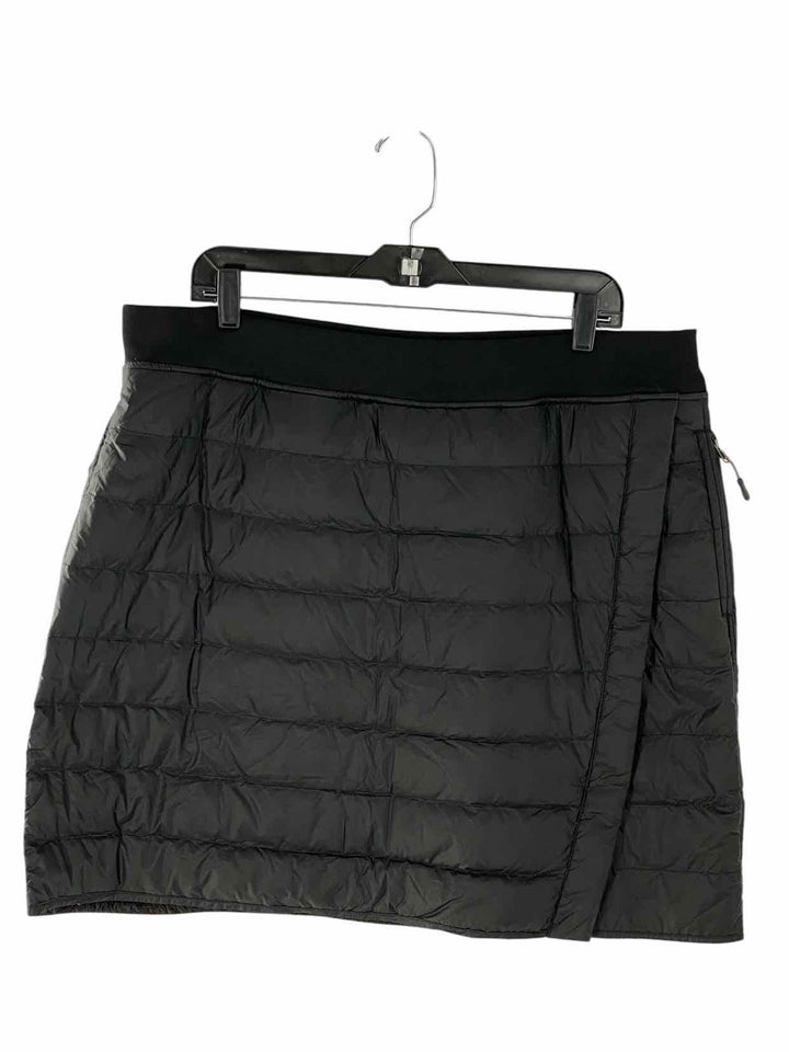 Aventure Size XL Black Fleece Lined Skirt