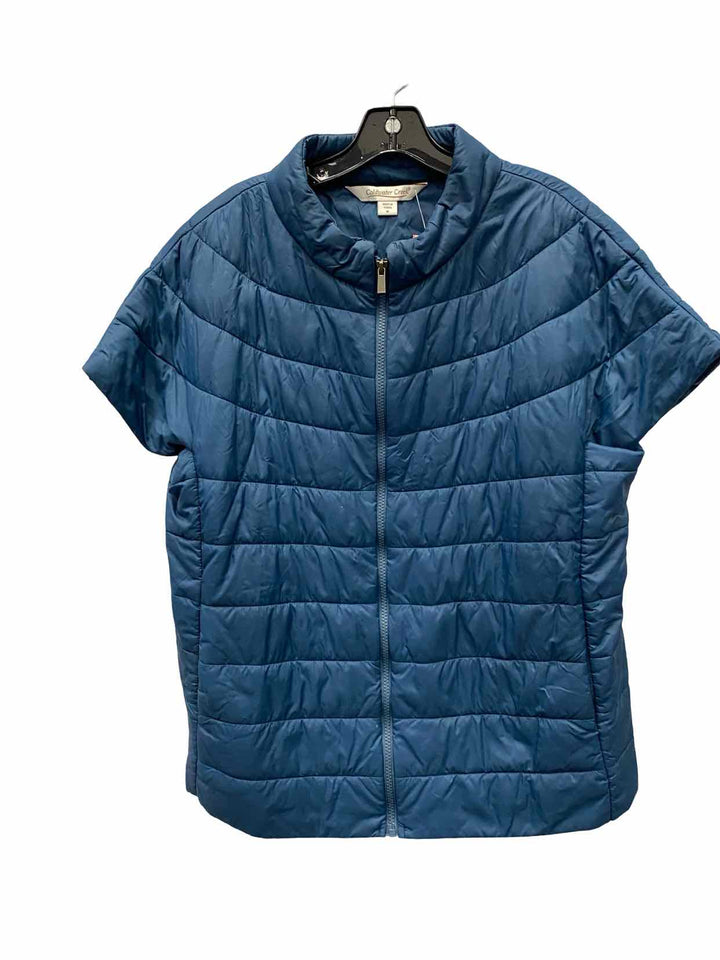 Coldwater Creek Size M Blue Jacket (Outdoor)