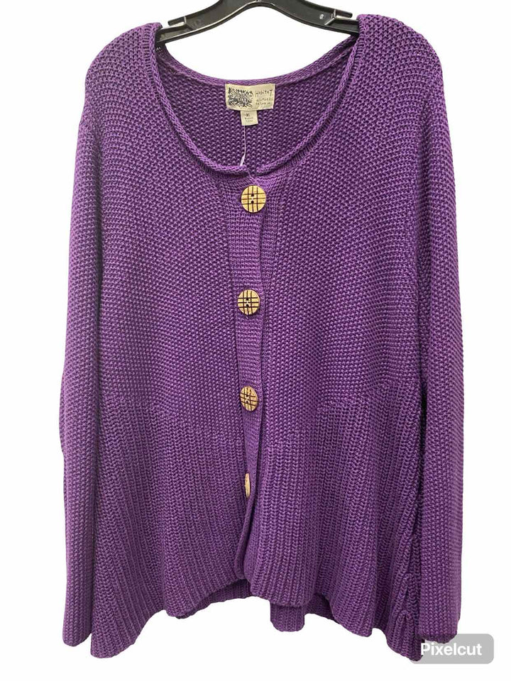 Habitat Size XL Purple Sweater