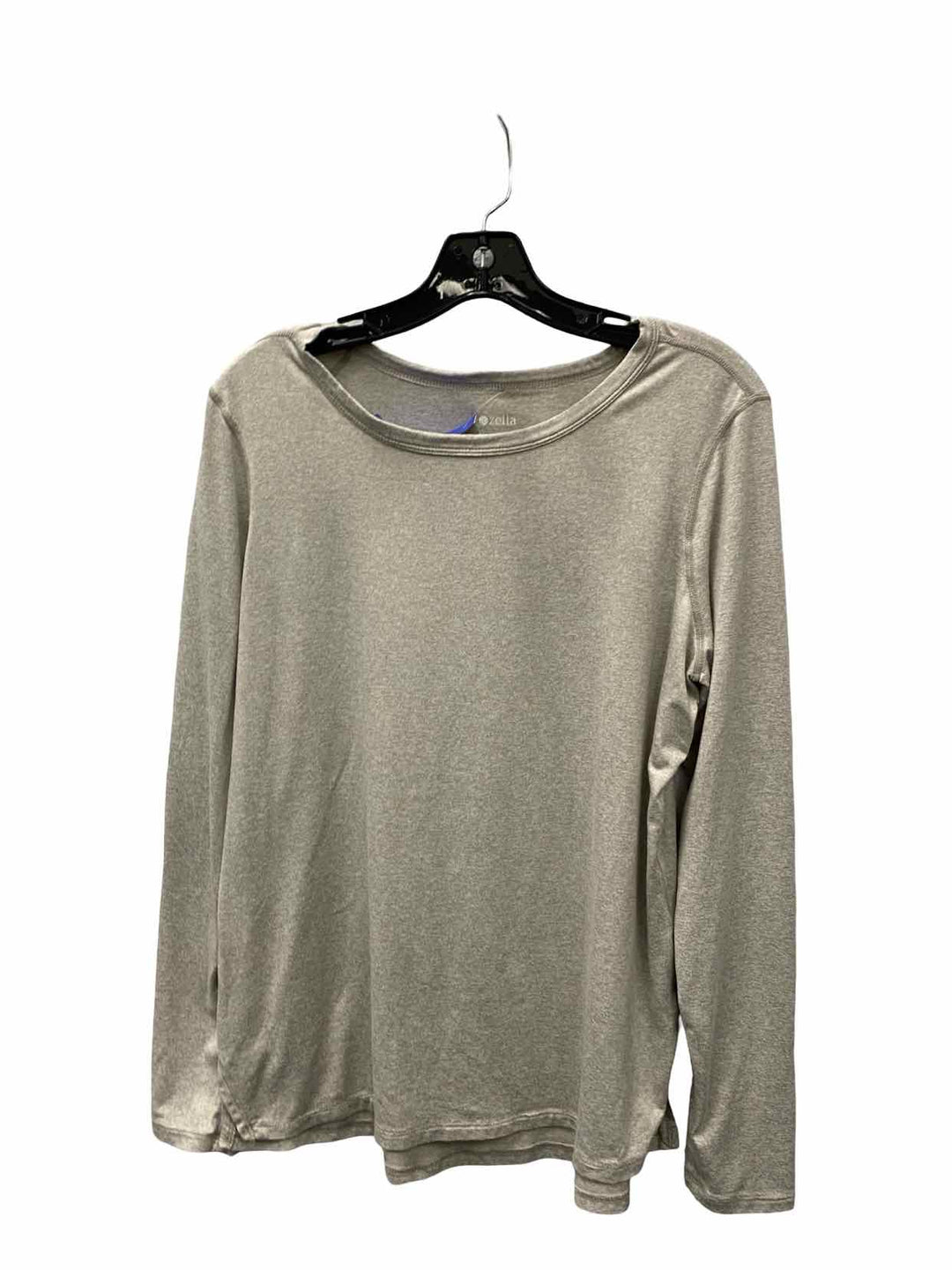 Zella Size L Brown Athletic Long Sleeve
