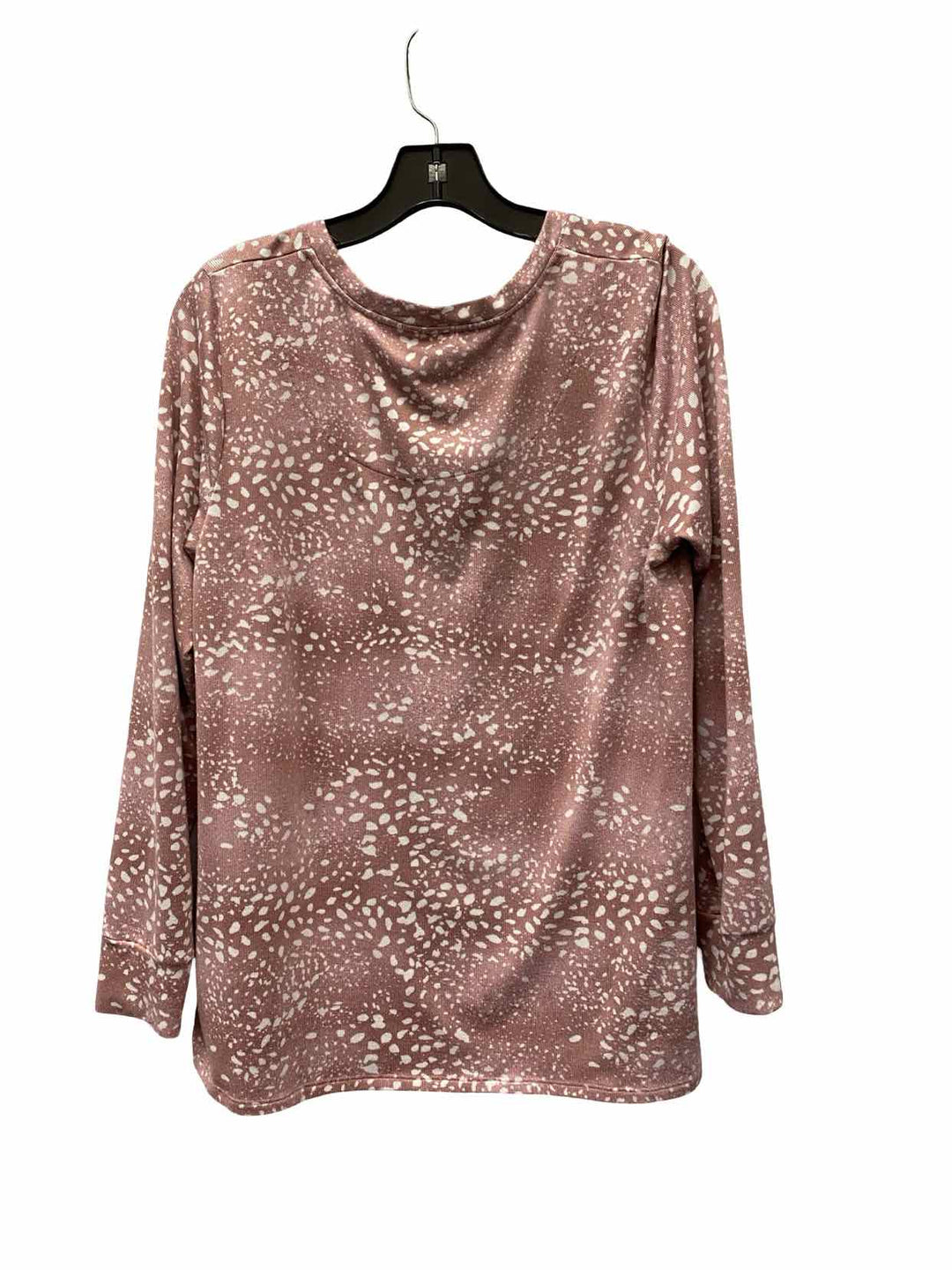 On Gossamer Size L Pink White Long Sleeve Shirts