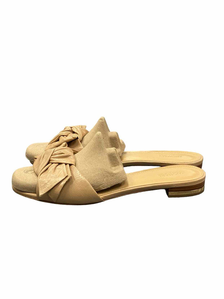 Michael Kors Shoe Size 8 Beige Leather Sandals