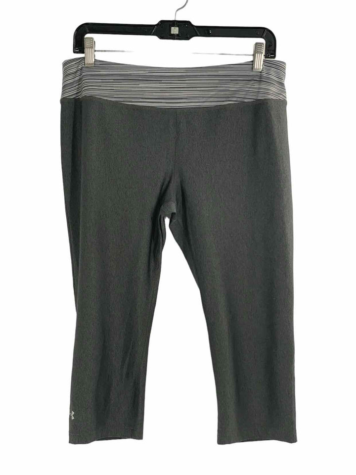 Under Armour Size L Gray capri length Athletic Pants