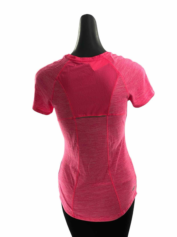 Danskin Size M Hot Pink Athletic Short Sleeve