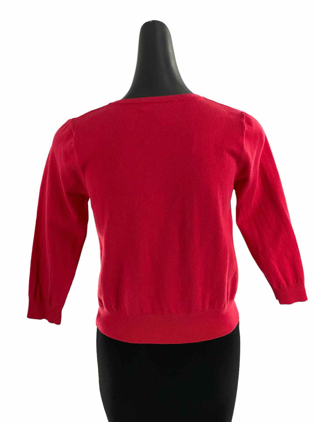 August Silk Size PS Red Sweater