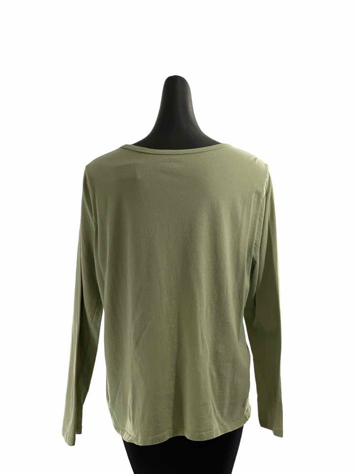Loft Size XL Green Fruit Long Sleeve Shirts