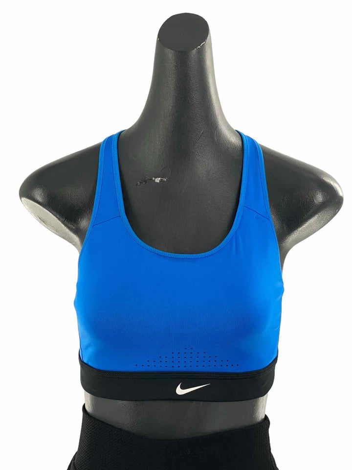 Nike Size M Blue Dri-Fit Athletic Bra