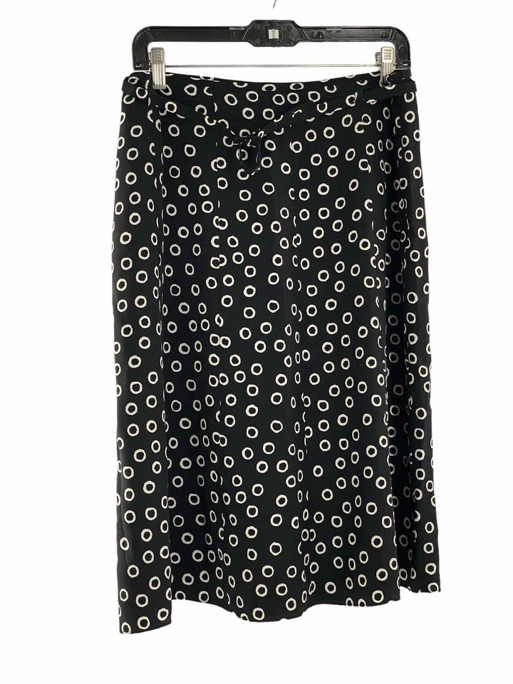 Pendleton Size 12 Black White Circles Skirt