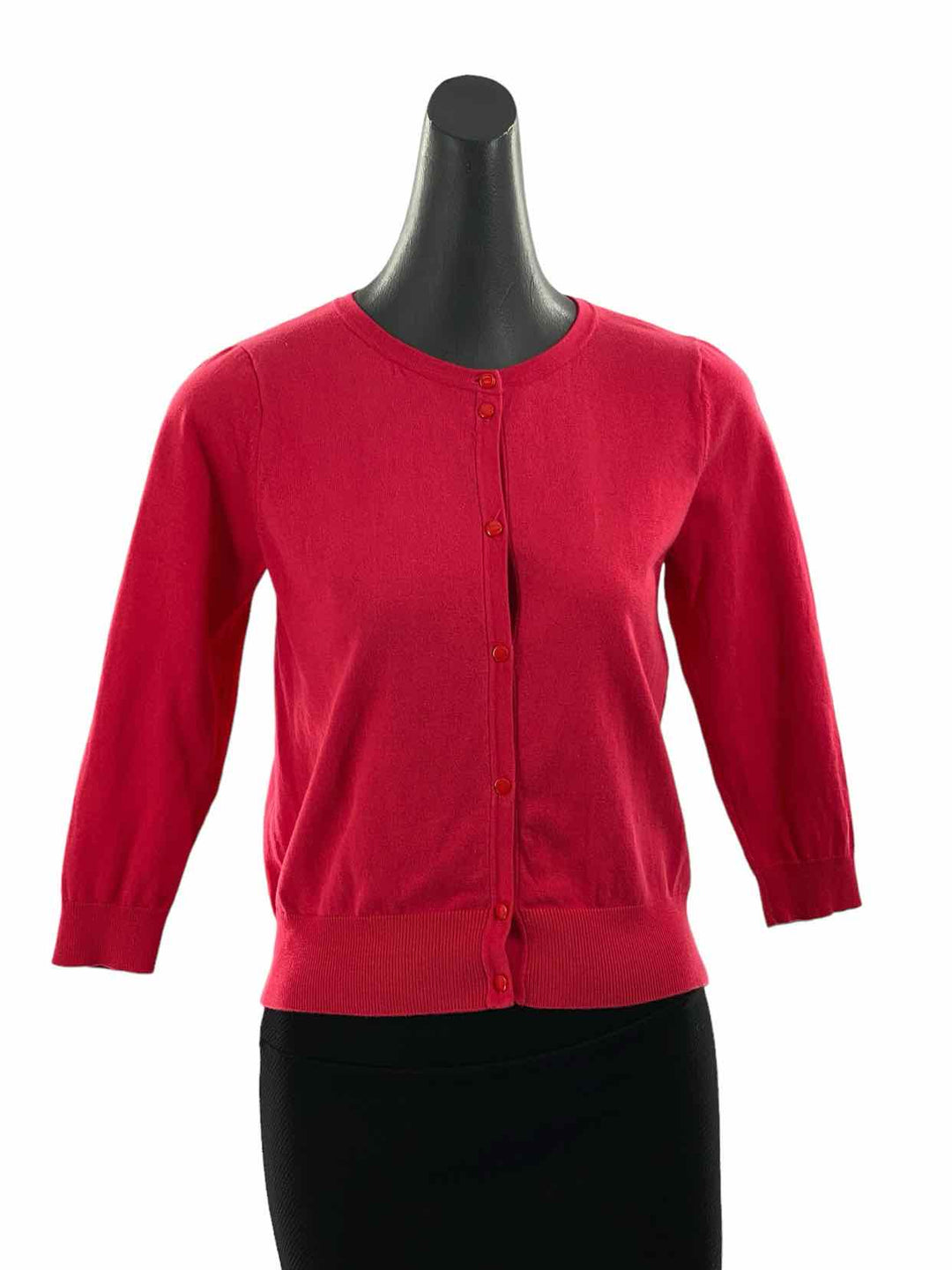 August Silk Size PS Red Sweater