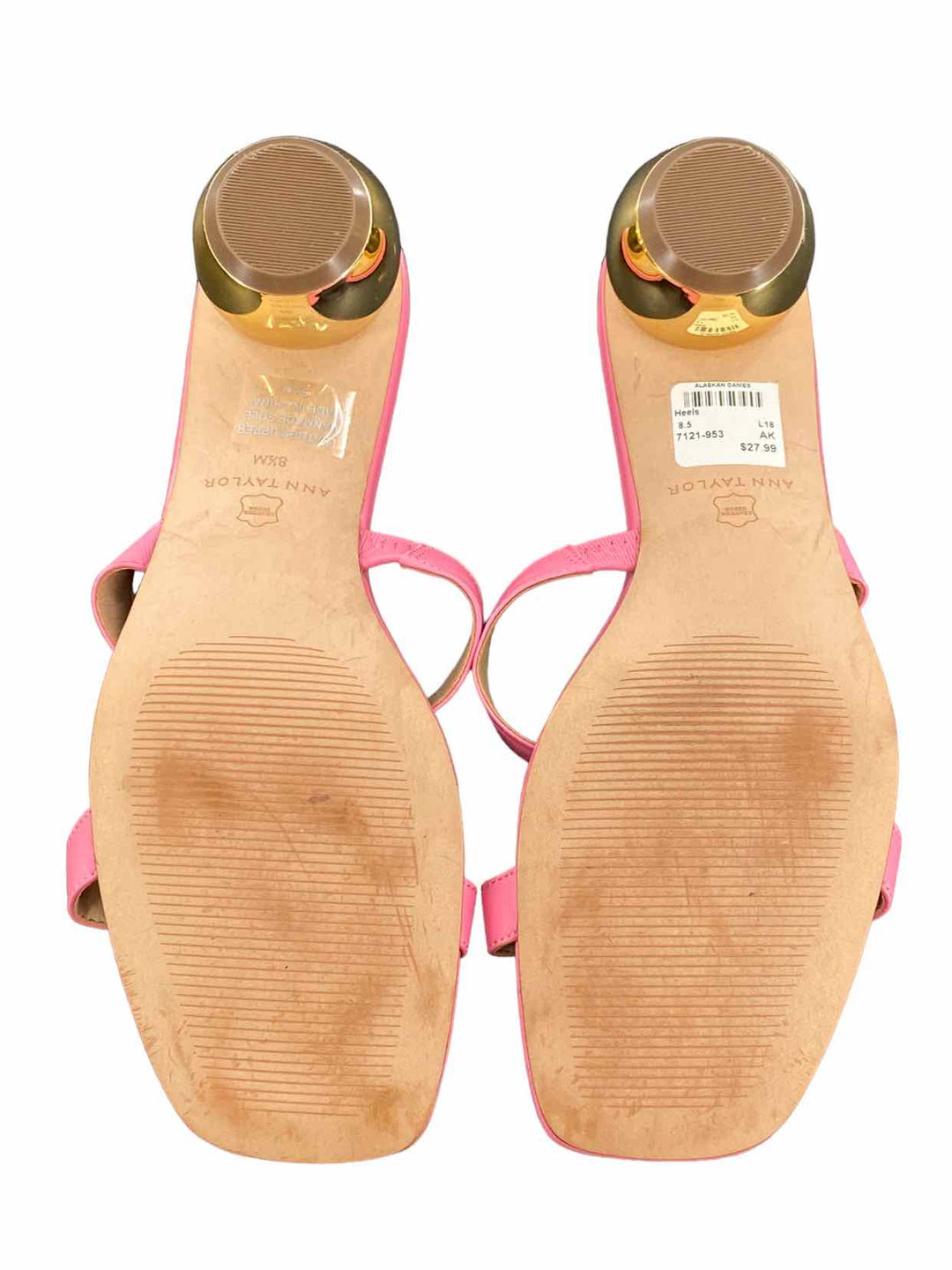 Ann Taylor Shoe Size 8.5 Pink Heels