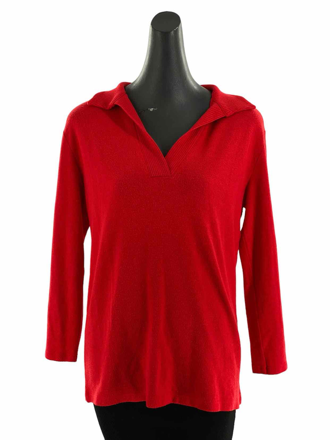 Caslon Size S Red Long Sleeve Shirts