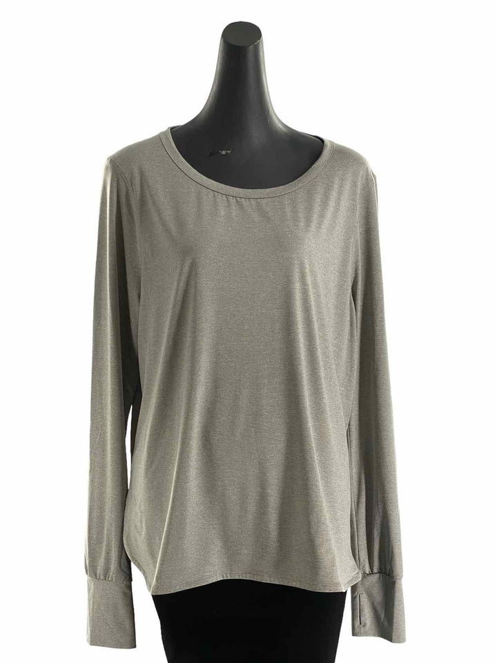 Lily & Lottie Size 2XL Gray Athletic Long Sleeve