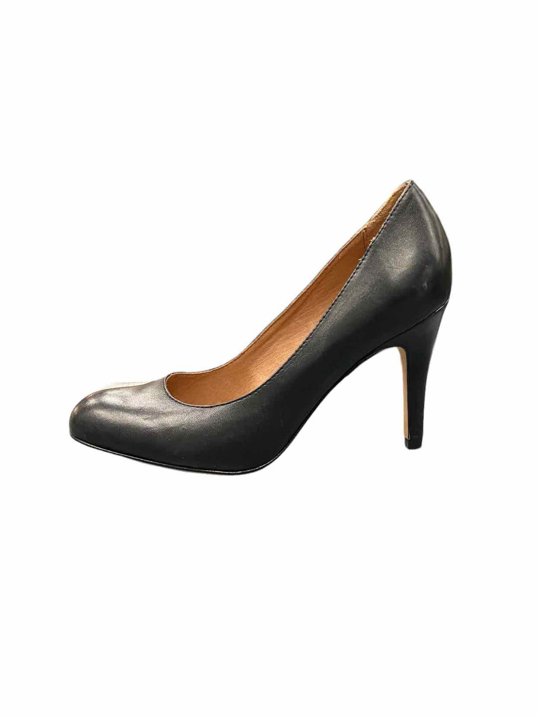 Corso Como Shoe Size 7 Black Leather Heels
