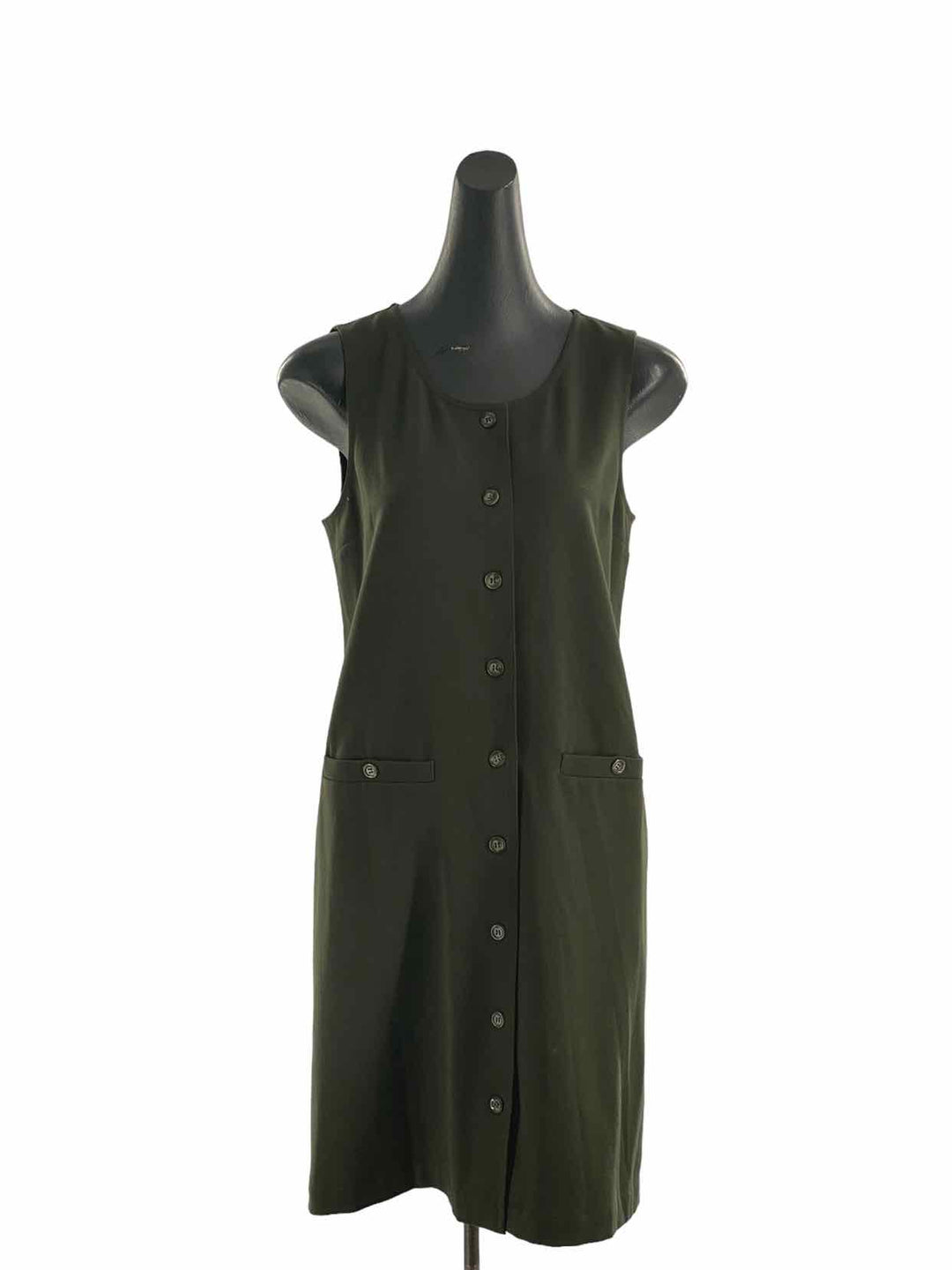 Talbots Size 6 Green Dress