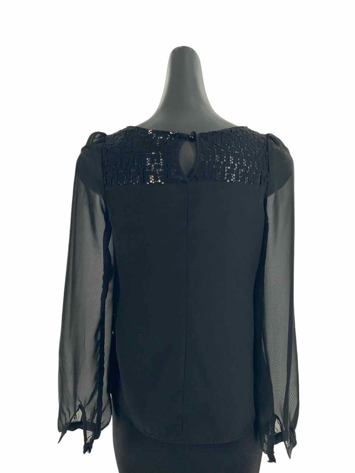 Candie's Size S Black Long Sleeve Shirts