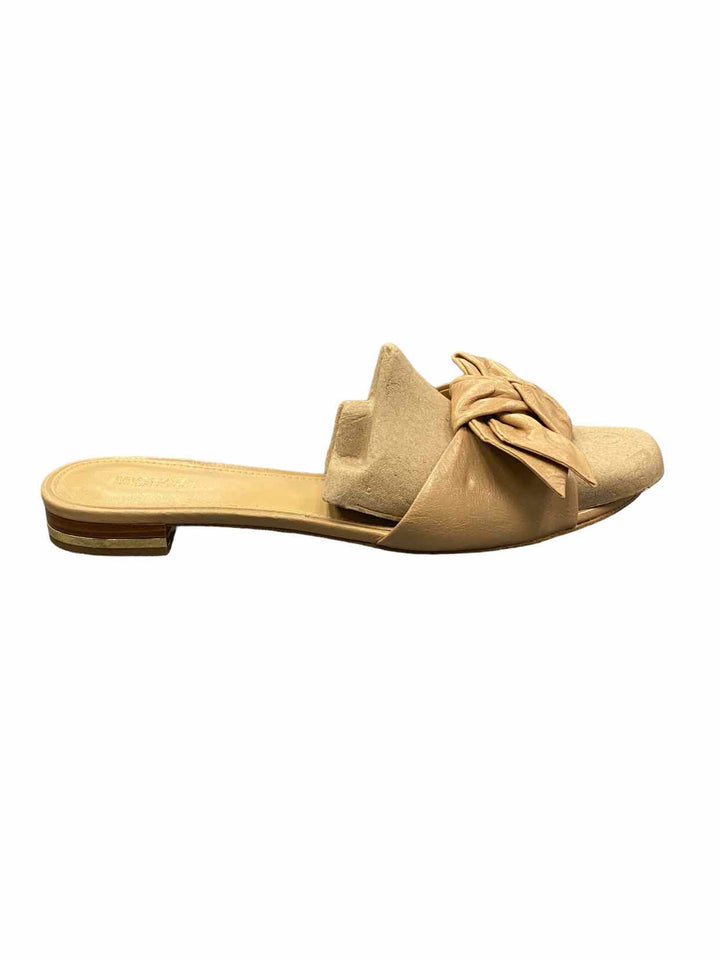 Michael Kors Shoe Size 8 Beige Leather Sandals