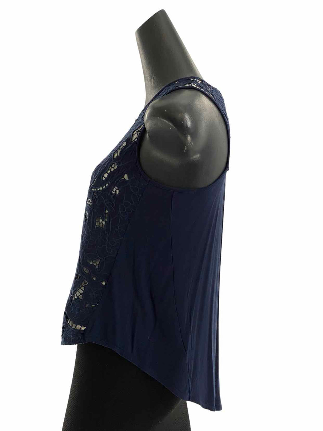 Akemi + Kin Size XSP Blue Lace Tank Top