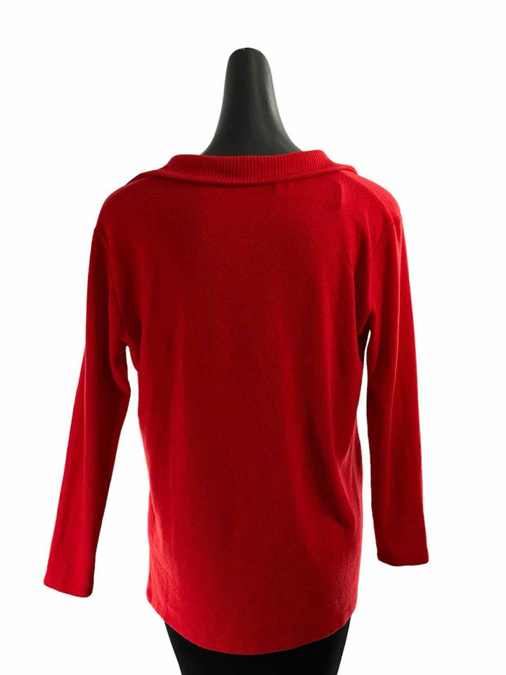 Caslon Size S Red Long Sleeve Shirts