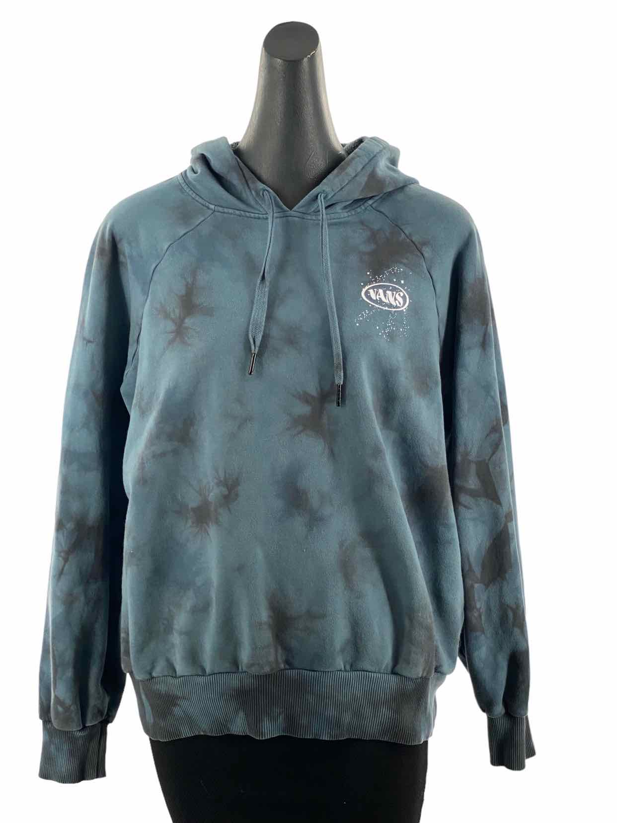 Blue tie dye vans clearance sweatshirt