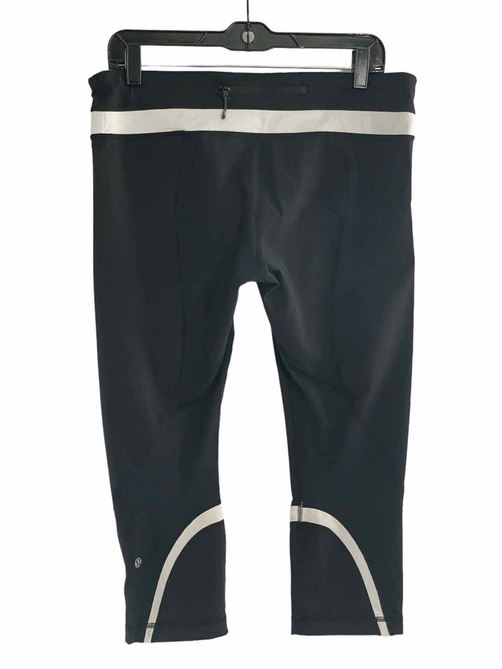Lululemon Size 12 Black White Athletic Pants