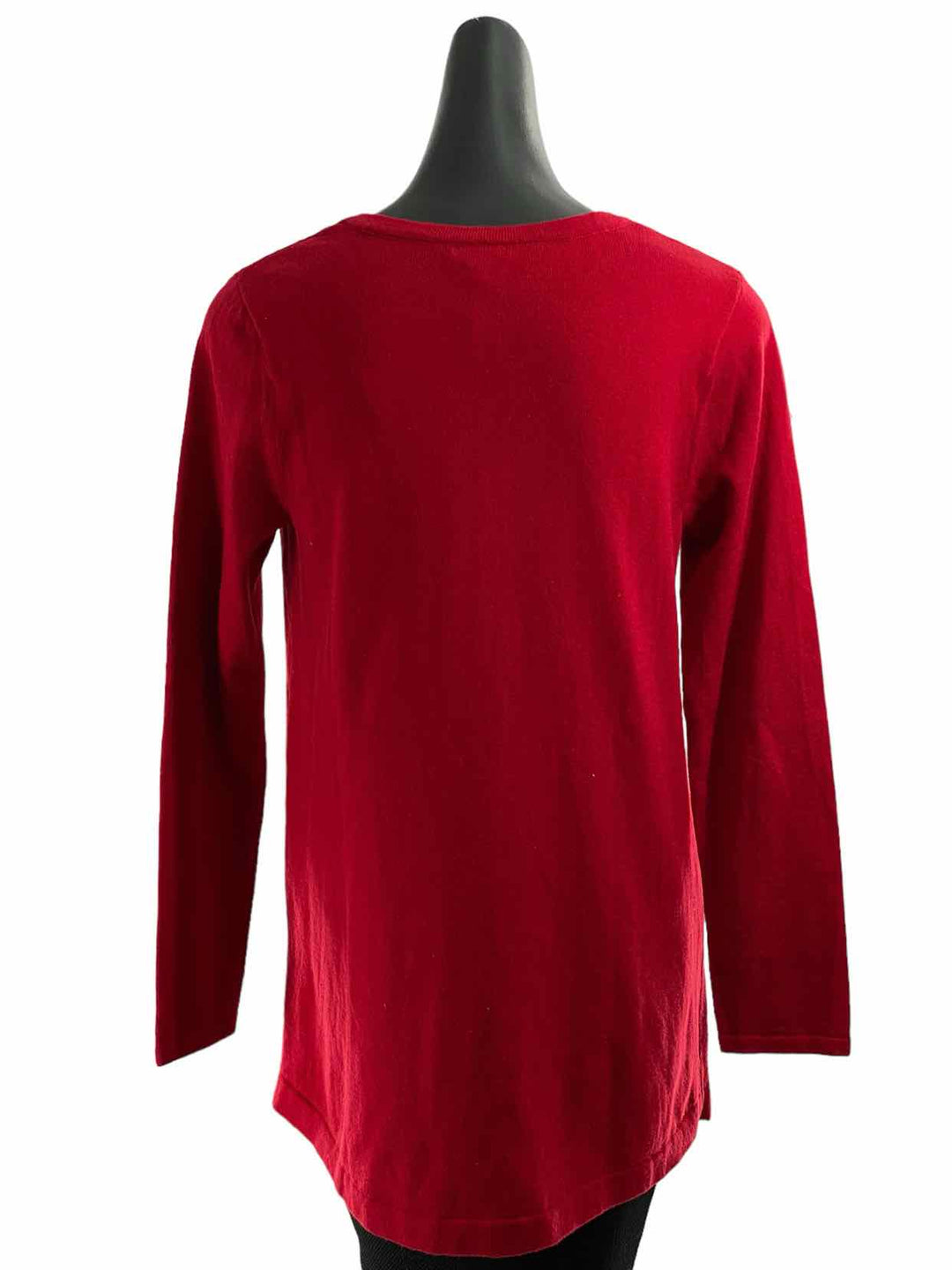 J Jill Size S Red Sweater
