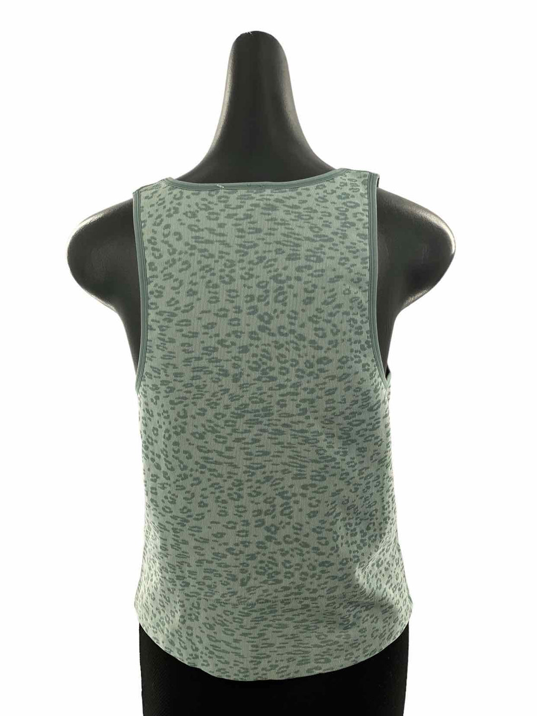 Unknown Brand Size XL Teal leapard Athletic Tank Top
