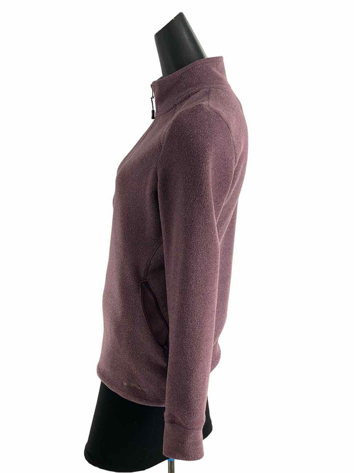 Eddie Bauer Size M Purple Fleece Jacket