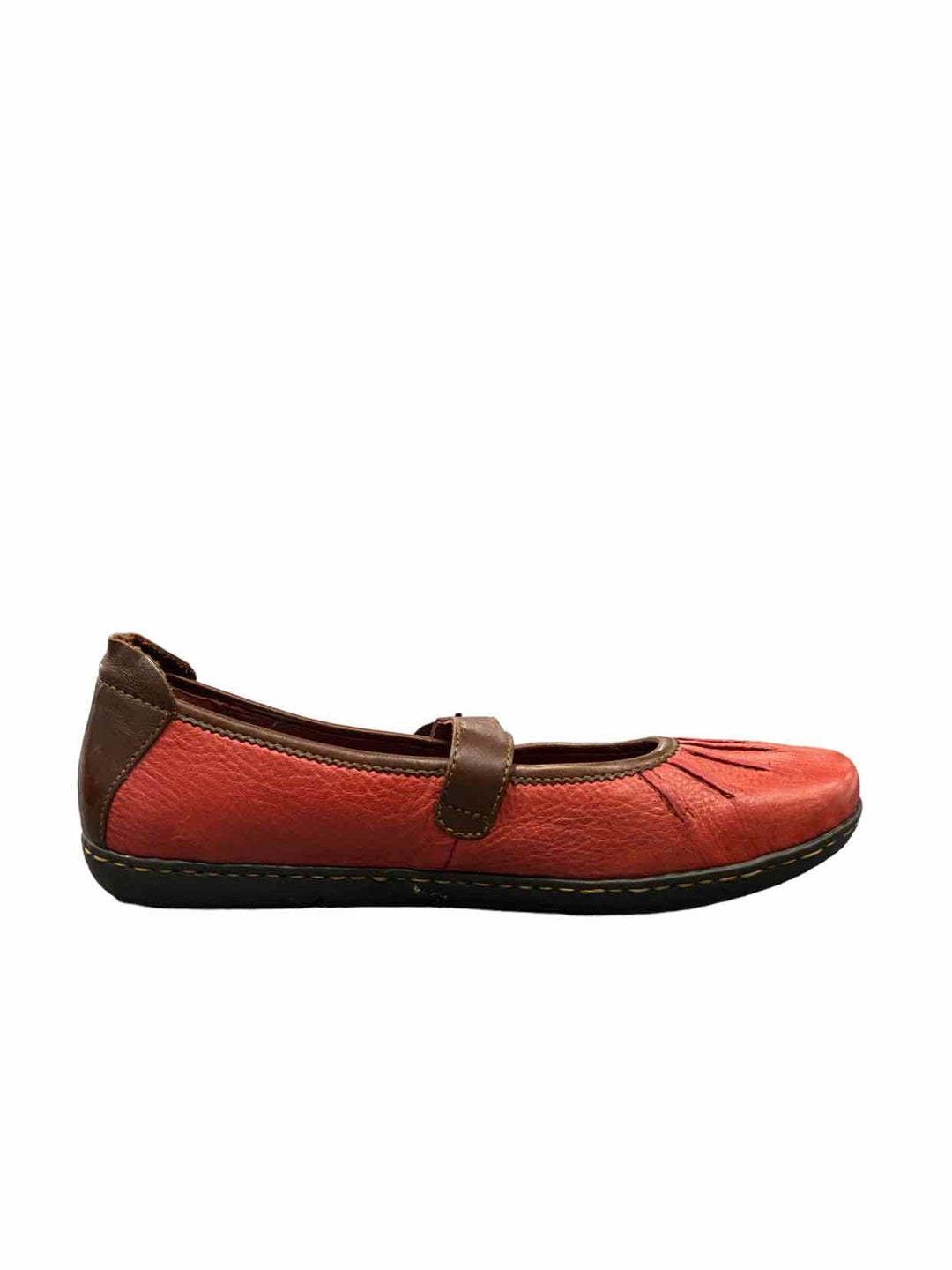 Born Shoe Size 8.5 Red Flats