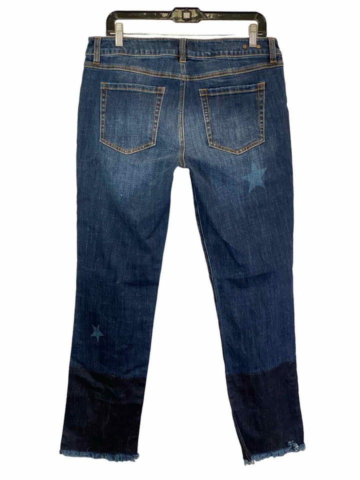 Cabi Size 8 Blue STARS NWT Jeans