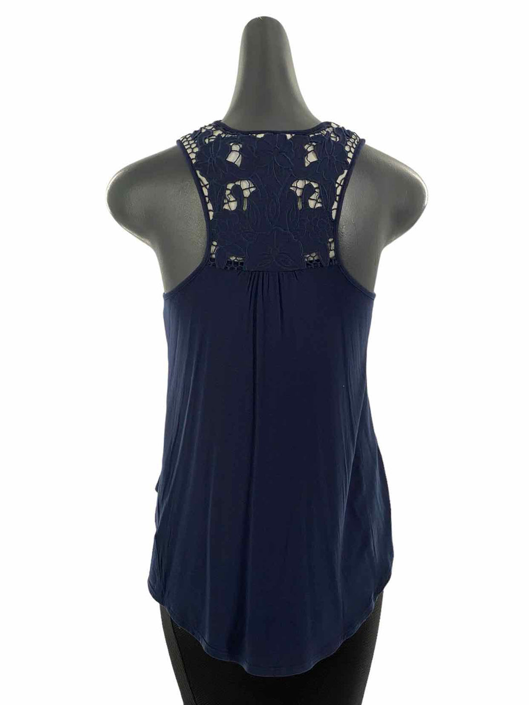 Akemi + Kin Size XSP Blue Lace Tank Top