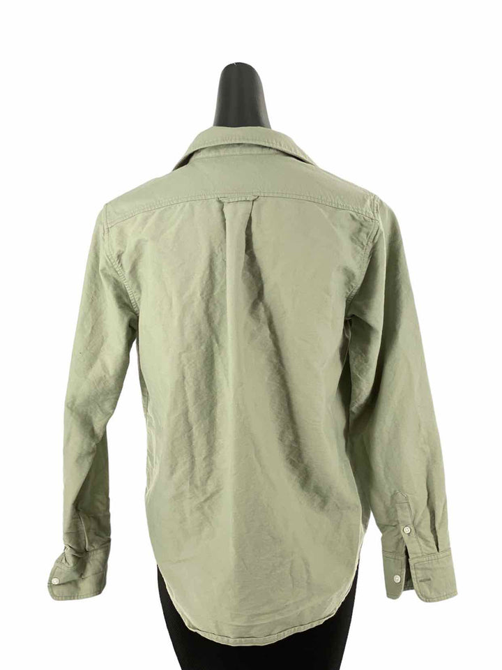 Everlane Size 4 Sage Green Long Sleeve Shirts